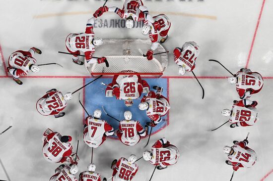 Russia Ice Hockey Kontinental League Traktor - Lokomotiv