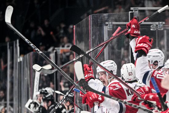 Russia Ice Hockey Kontinental League Traktor - Lokomotiv