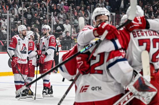 Russia Ice Hockey Kontinental League Traktor - Lokomotiv