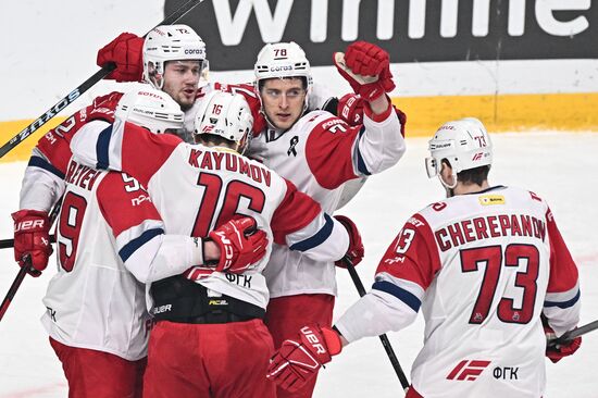 Russia Ice Hockey Kontinental League Traktor - Lokomotiv