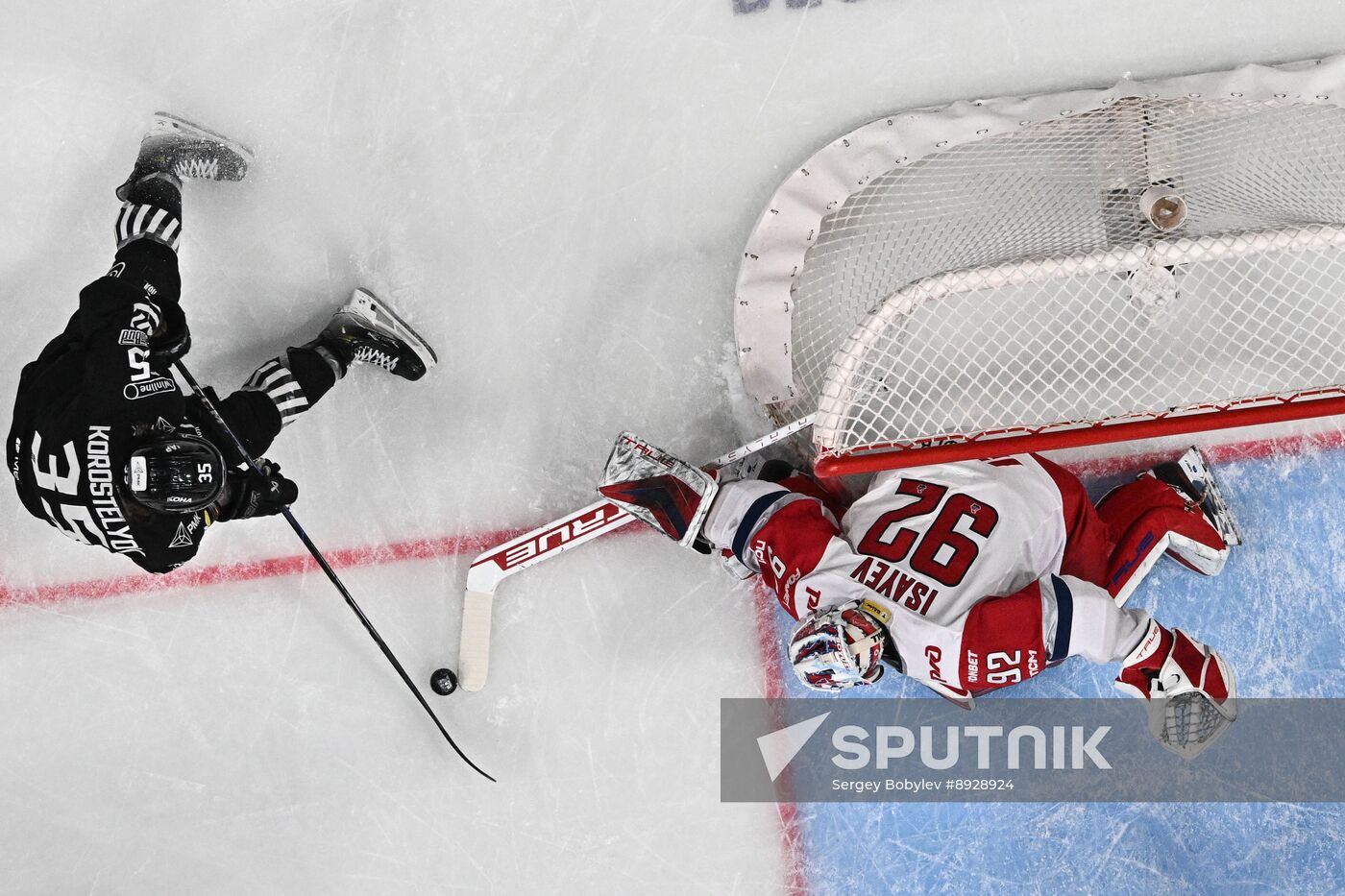 Russia Ice Hockey Kontinental League Traktor - Lokomotiv