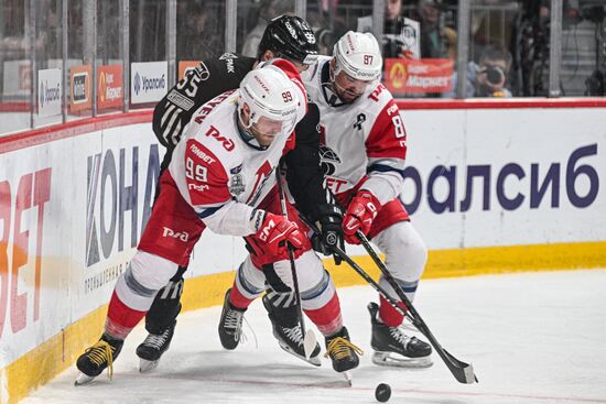 Russia Ice Hockey Kontinental League Traktor - Lokomotiv