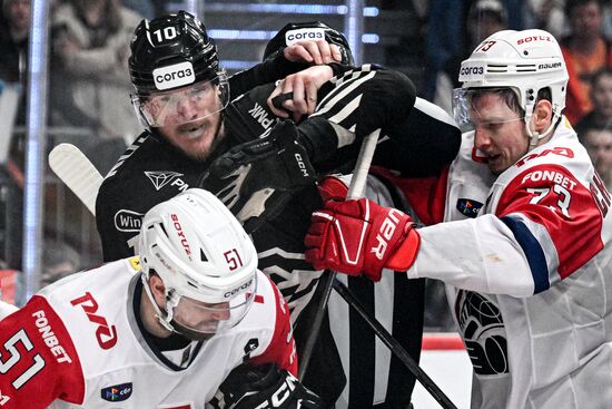 Russia Ice Hockey Kontinental League Traktor - Lokomotiv