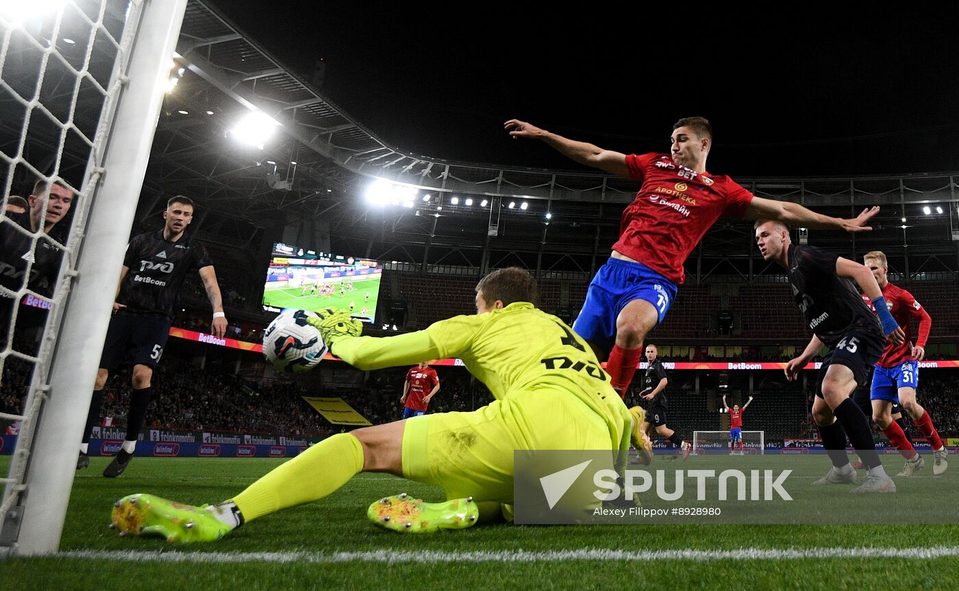 Russia Soccer Premier-League Lokomotiv - CSKA