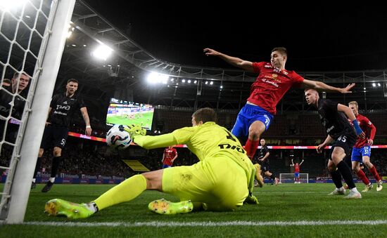 Russia Soccer Premier-League Lokomotiv - CSKA