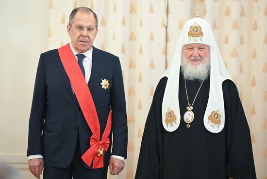 Russia Foreign Ministry Reception