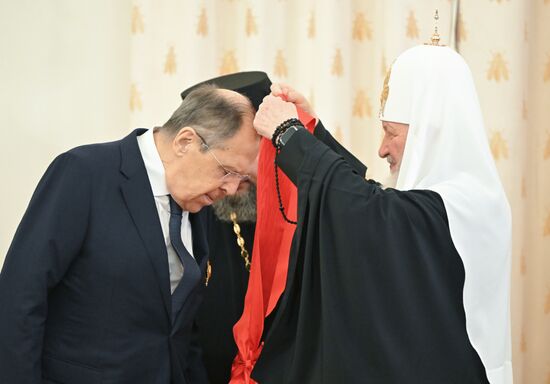 Russia Foreign Ministry Reception