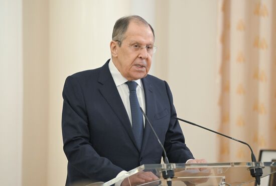 Russia Foreign Ministry Reception