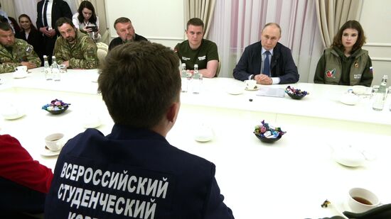 Russia Putin Kursk Region