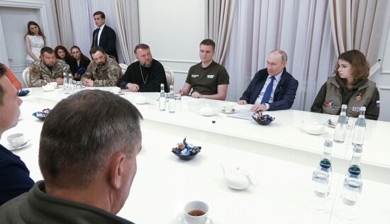 Russia Putin Kursk Region
