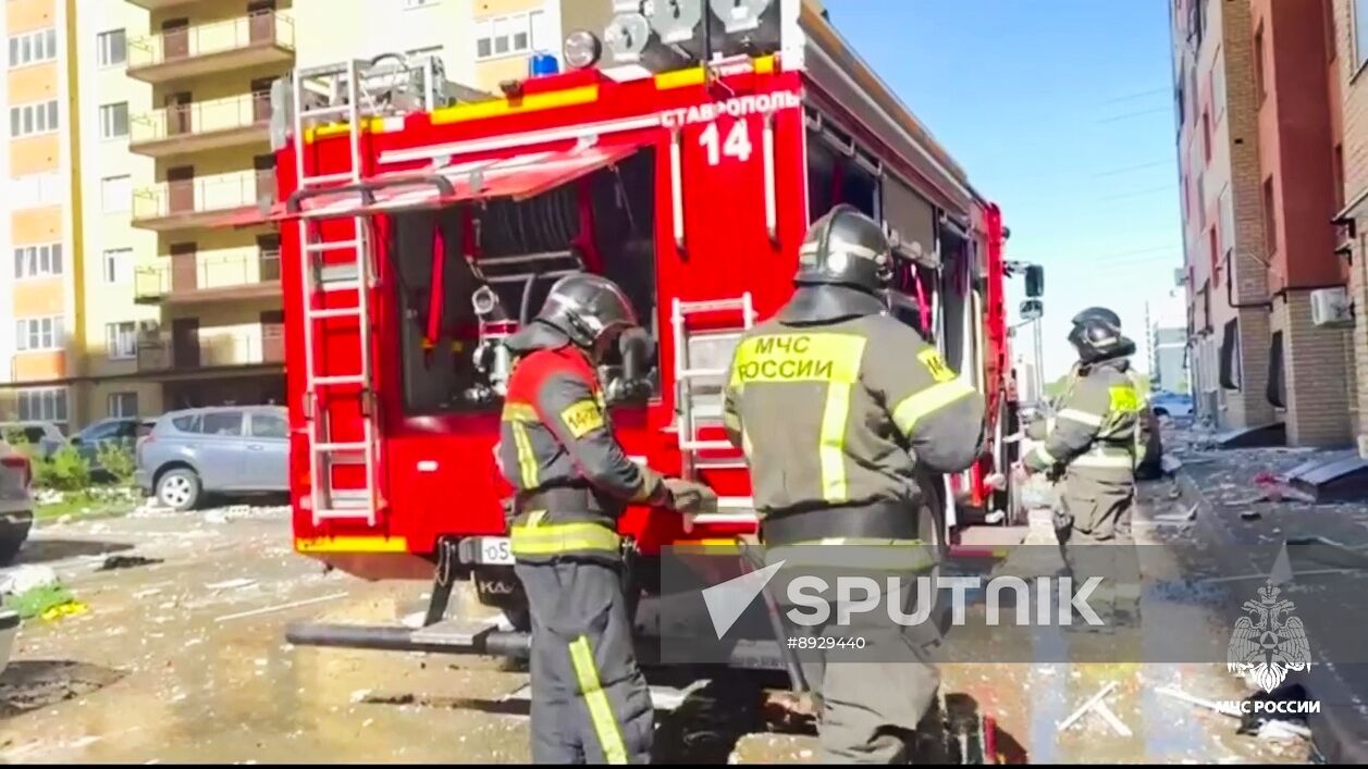 Russia Gas Explosion