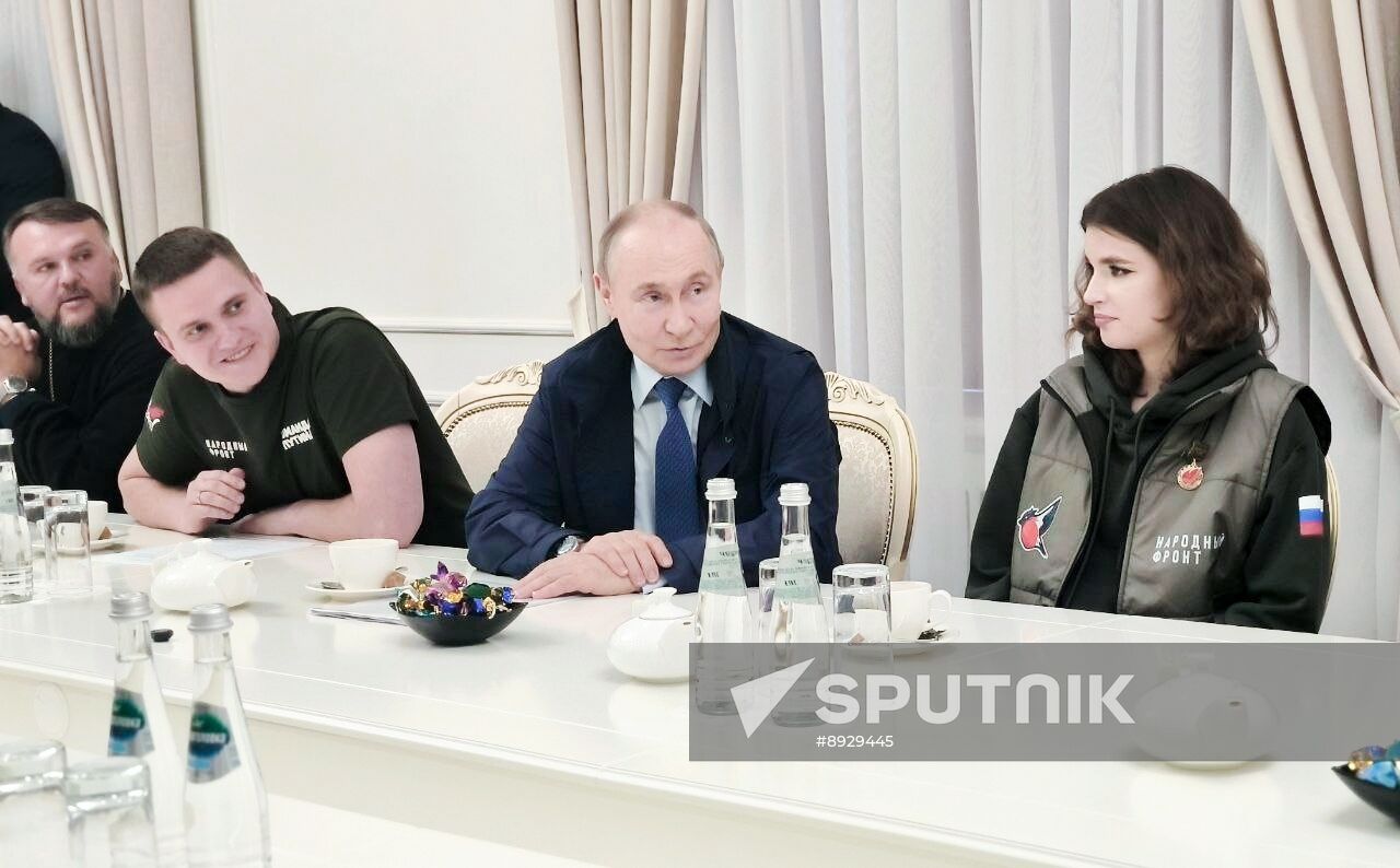 Russia Putin Kursk Region