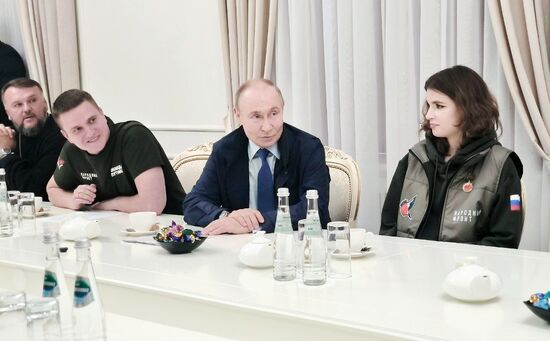 Russia Putin Kursk Region