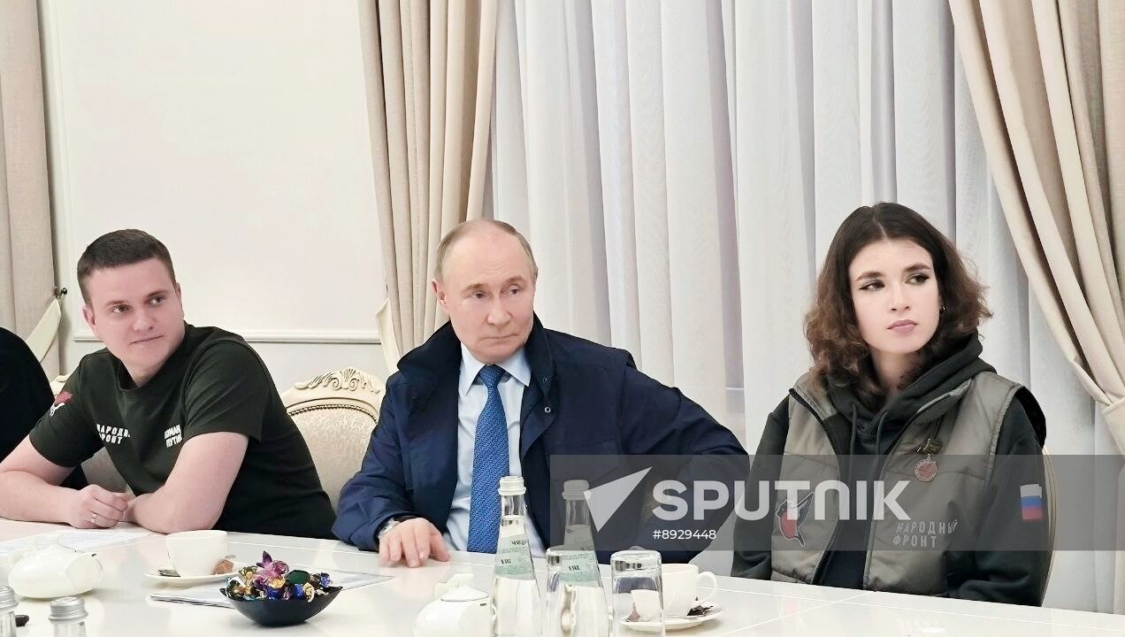 Russia Putin Kursk Region
