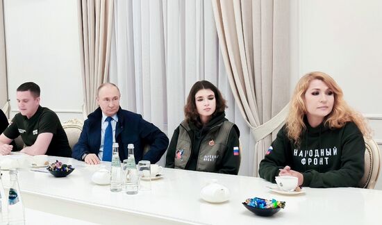 Russia Putin Kursk Region