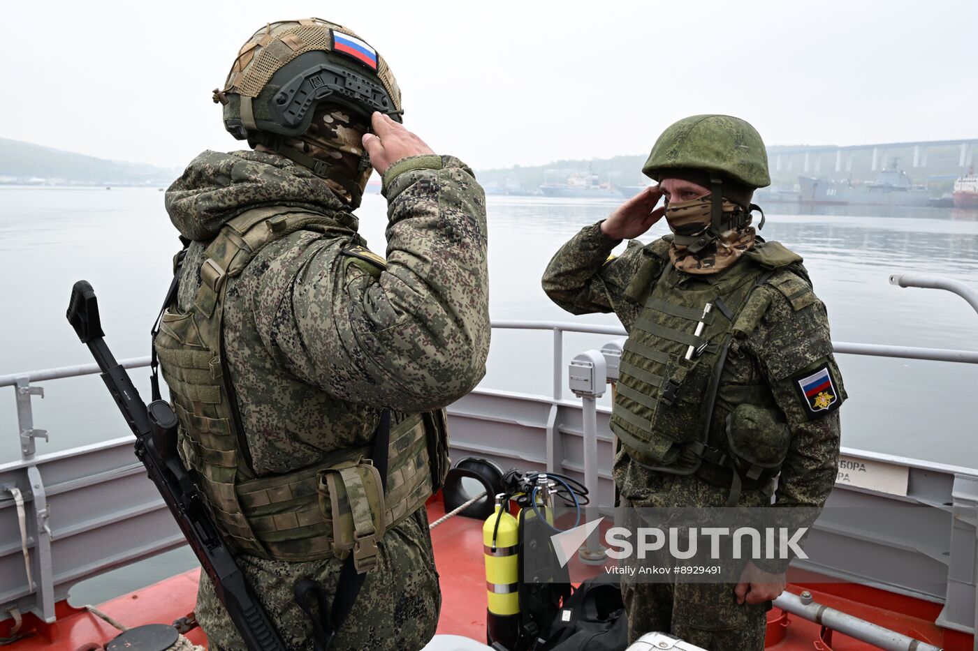 Russia Navy Pacific Fleet Day