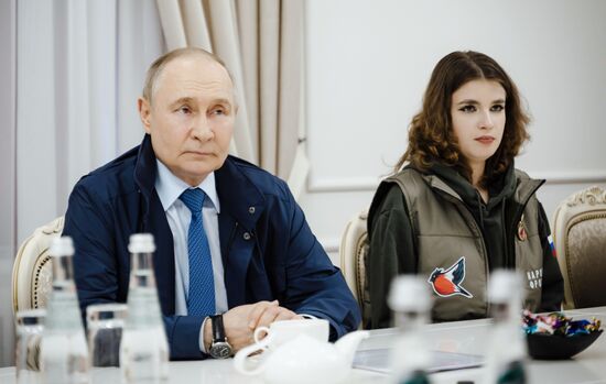 Russia Putin Kursk Region