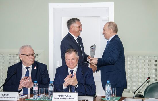 Russia Putin Kursk Region