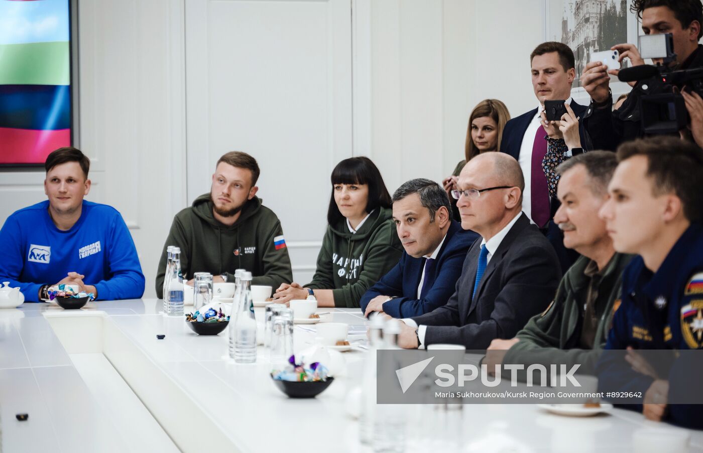 Russia Putin Kursk Region