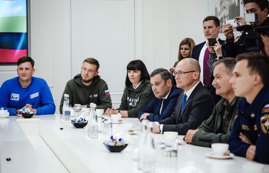 Russia Putin Kursk Region