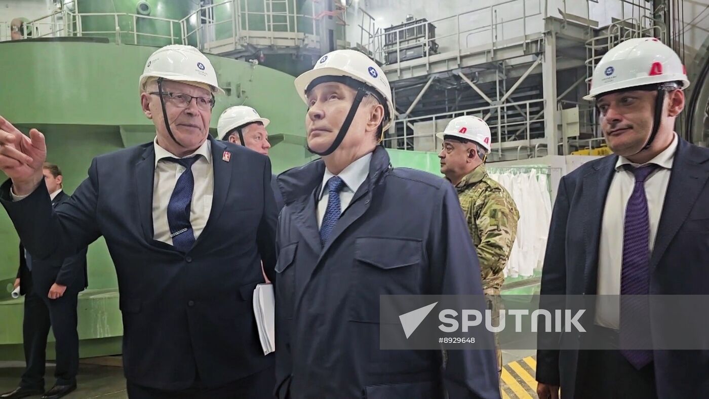Russia Putin Kursk Region