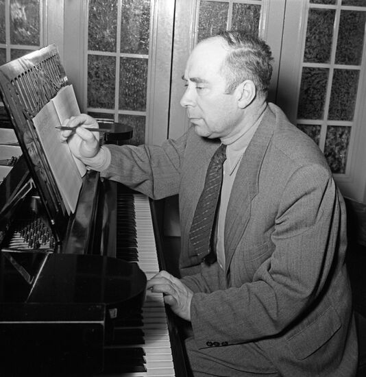 Estonian composer Eugen Kapp