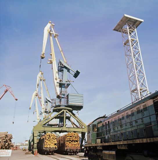 Nakhodka, a port city in Primorye
