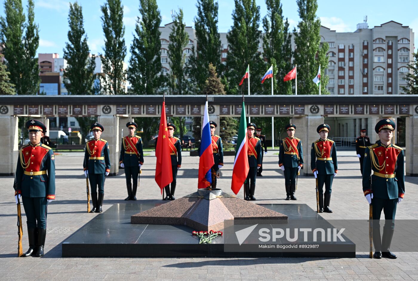 Russia China Interregional Cooperation Council Wreath Laying
