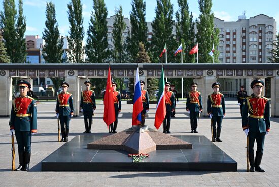 Russia China Interregional Cooperation Council Wreath Laying