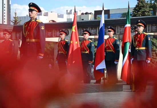Russia China Interregional Cooperation Council Wreath Laying