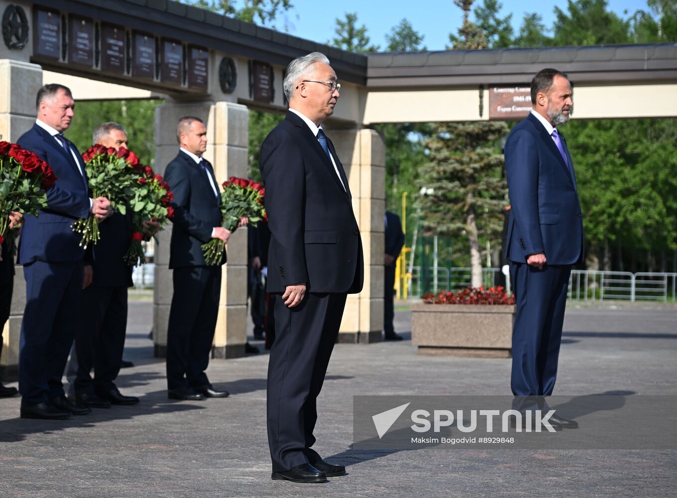 Russia China Interregional Cooperation Council Wreath Laying