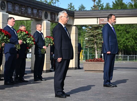 Russia China Interregional Cooperation Council Wreath Laying