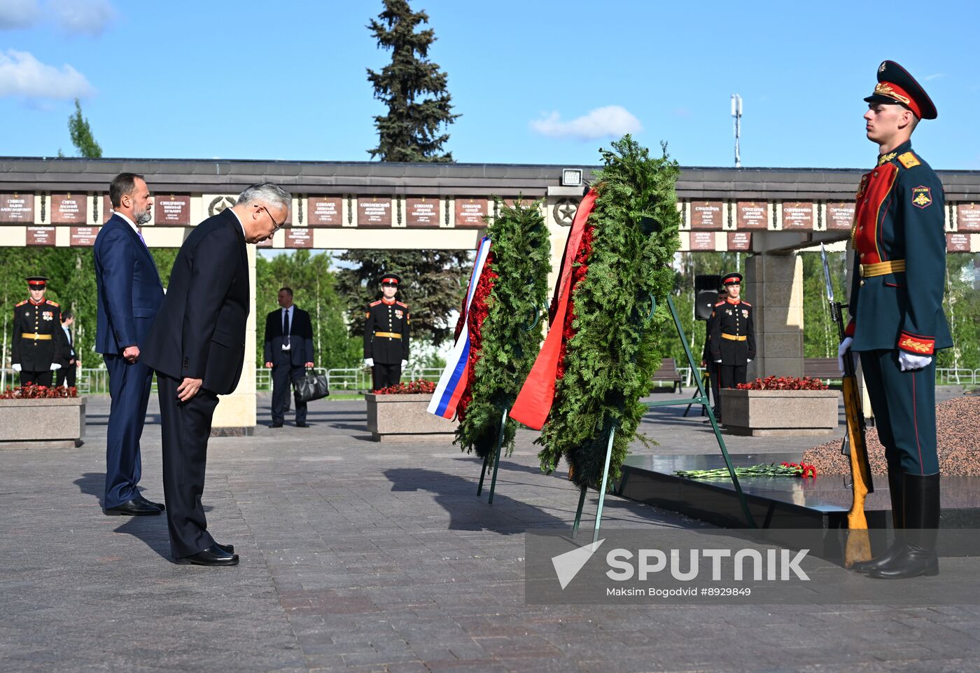 Russia China Interregional Cooperation Council Wreath Laying