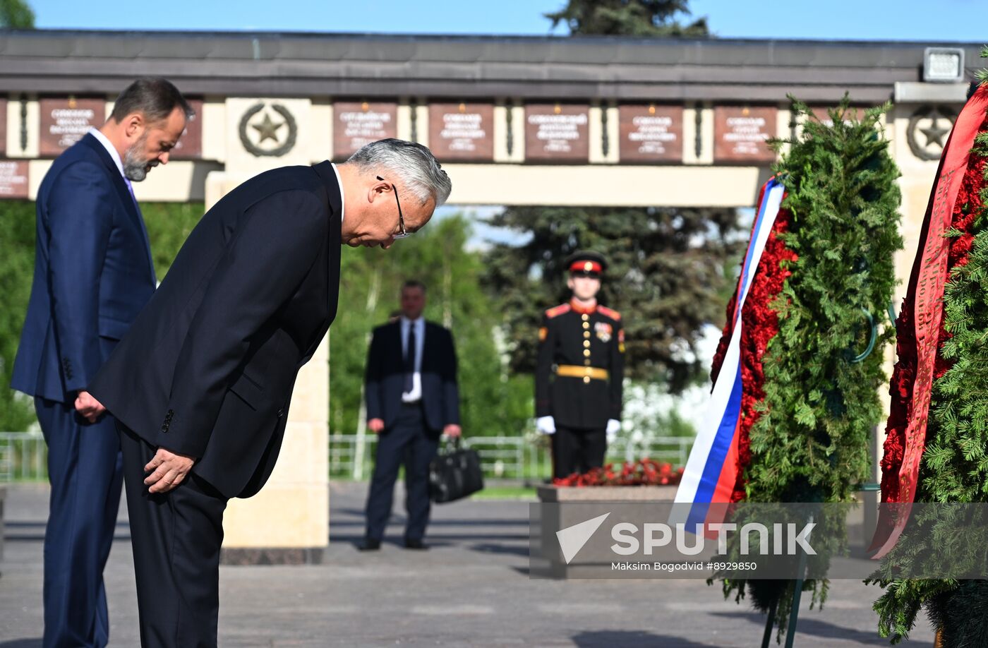 Russia China Interregional Cooperation Council Wreath Laying