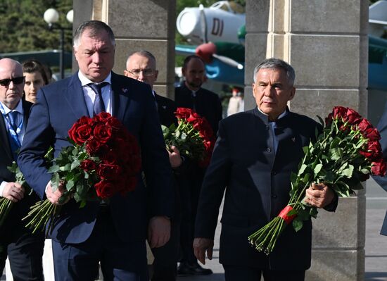 Russia China Interregional Cooperation Council Wreath Laying