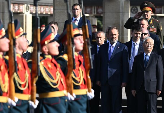Russia China Interregional Cooperation Council Wreath Laying