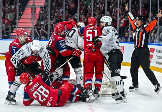 Russia Ice Hockey Kontinental League Lokomotov - Traktor