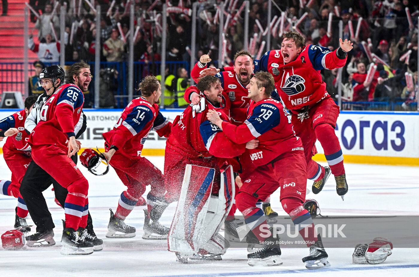 Russia Ice Hockey Kontinental League Lokomotov - Traktor