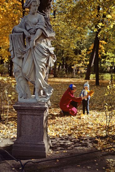 Summer Garden in Leningrad