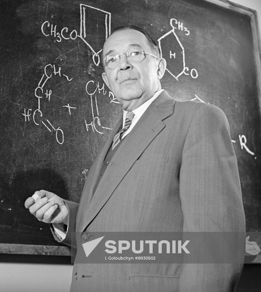 Soviet scientist Nikolai Shuykin