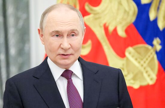 Russia Putin State Awards Presentation