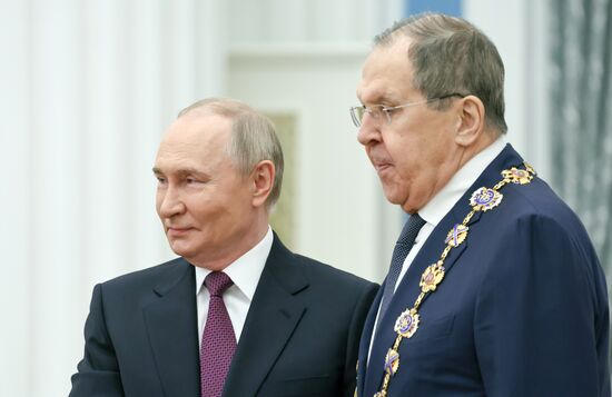 Russia Putin State Awards Presentation
