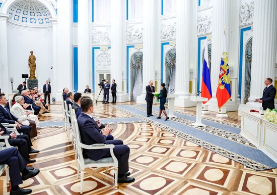 Russia Putin State Awards Presentation