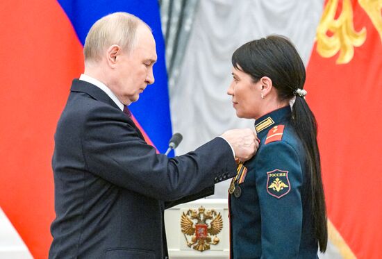 Russia Putin State Awards Presentation
