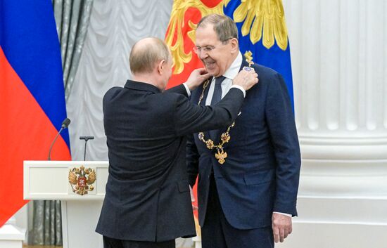 Russia Putin State Awards Presentation