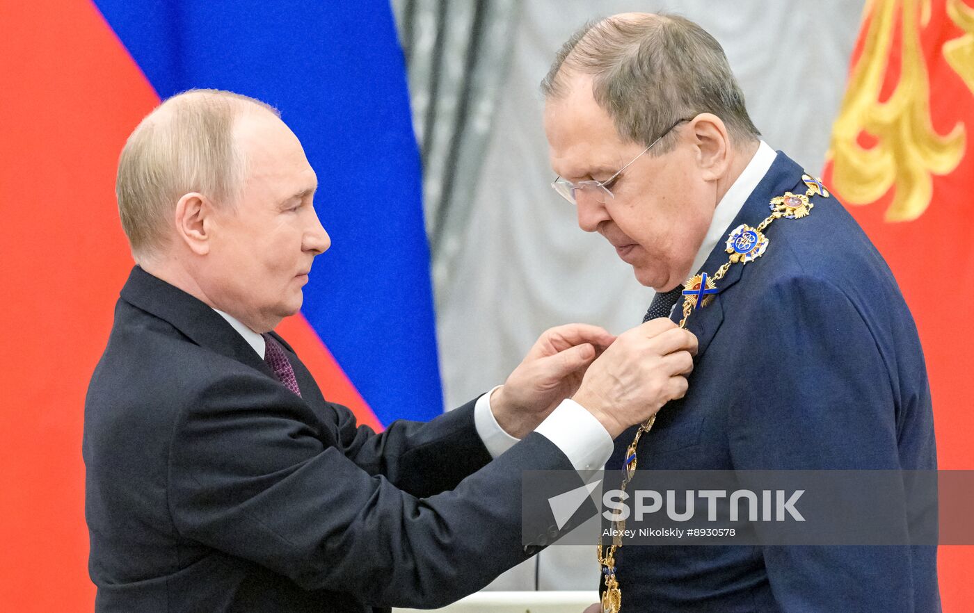 Russia Putin State Awards Presentation