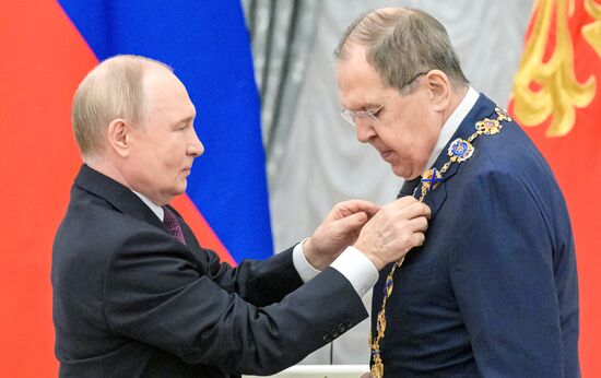 Russia Putin State Awards Presentation