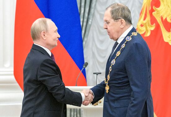 Russia Putin State Awards Presentation