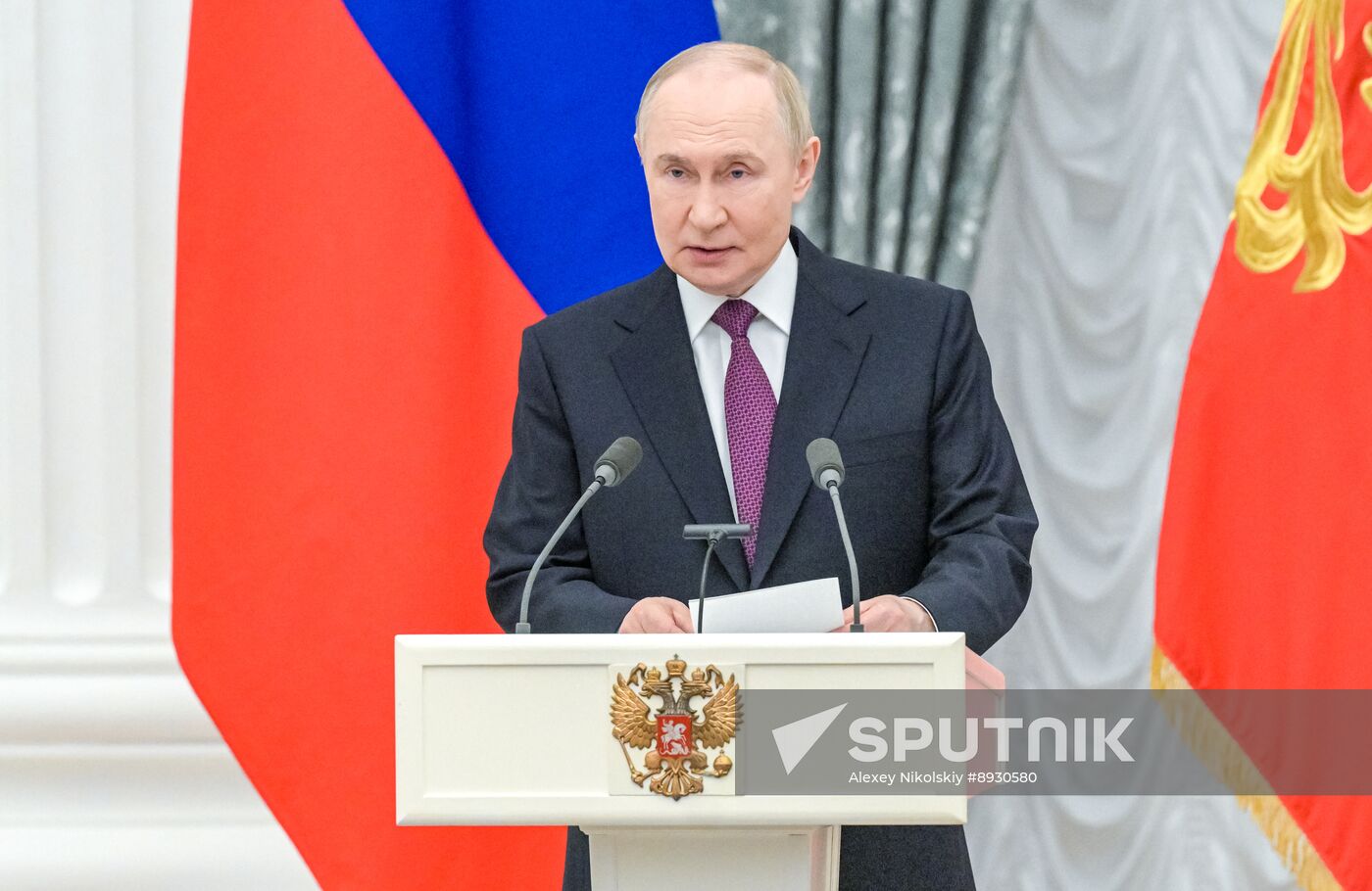 Russia Putin State Awards Presentation