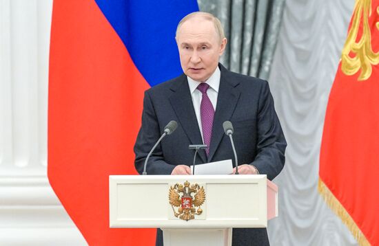 Russia Putin State Awards Presentation